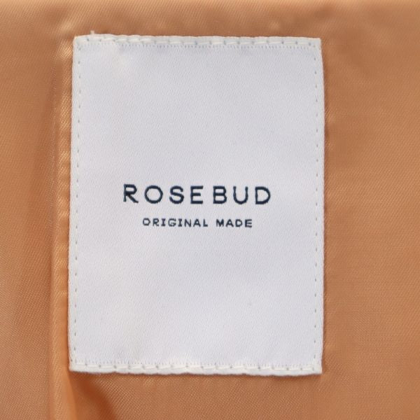 未使用 ROSE BUD ローズバッド ビッグカラー ジャケット FREE ブラウン レディース