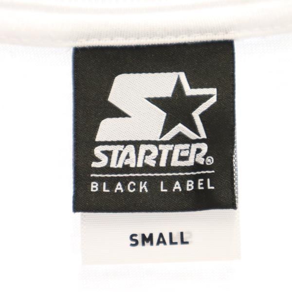 未使用 スターターブラックレーベル 半袖 Tシャツ S ホワイト系 STARTER BLACK LABEL メンズ