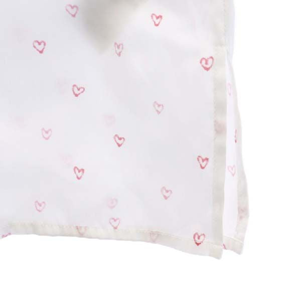 gelato pique ジェラートピケ 総柄 長袖 ルームウェア F オフホワイト パジャマ サテンシャツ ジェラピケ レディース