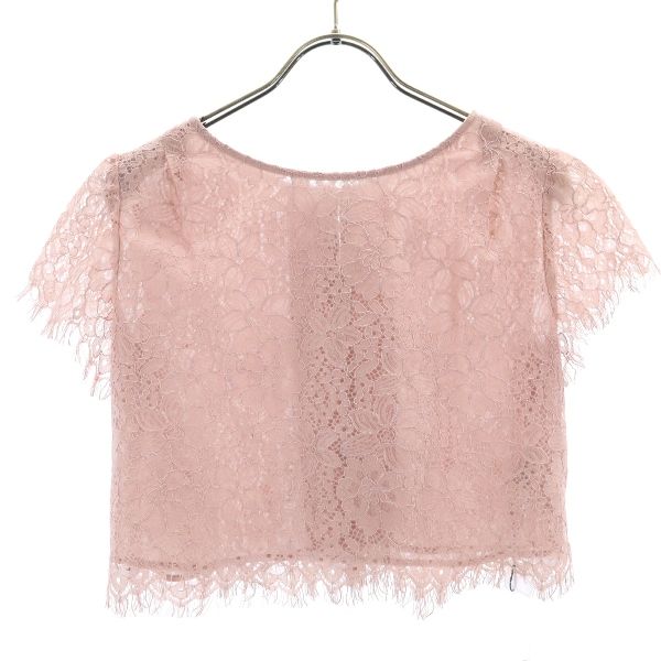 未使用 Rirandture リランドチュール レースボレロ キャミワンピース 2 ピンク系 パーティードレス レディース