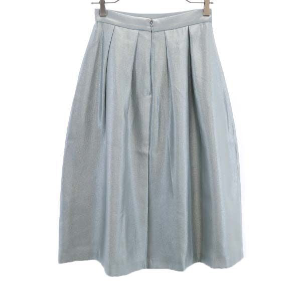 未使用 FREE'S MART フリーズマート ミモレ丈 シャイニータック スカート FR グレー レディース