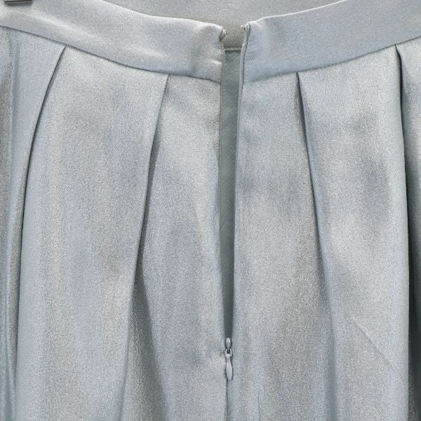 未使用 FREE'S MART フリーズマート ミモレ丈 シャイニータック スカート FR グレー レディース