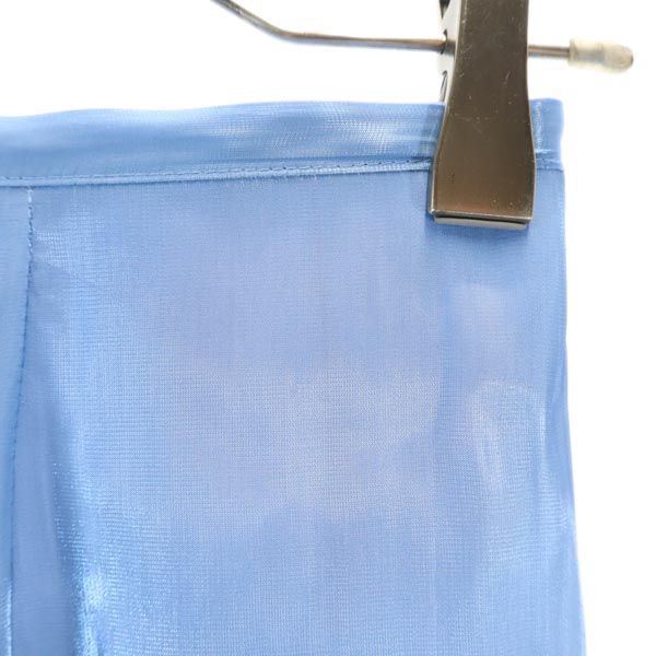 SNIDEL スナイデル ロングスカート 1 ブルー系 バックジップ レディース