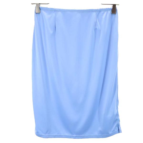 SNIDEL スナイデル ロングスカート 1 ブルー系 バックジップ レディース
