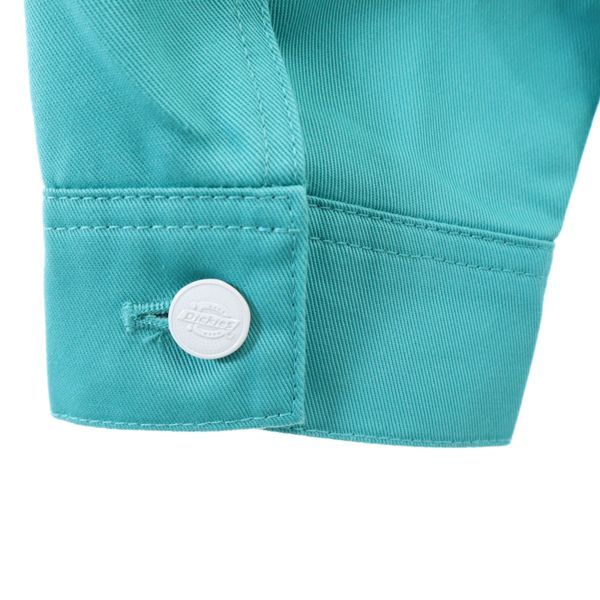 未使用 LITTLE SUNNY BITE×Dickies リトルサニーバイト×ディッキーズ 2WAY ジャケット S ブルー ダウンジャケット メンズ