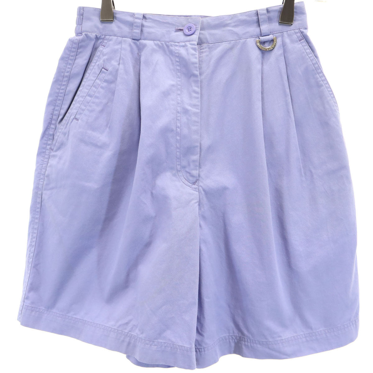 Christian Dior SPORTS クリスチャンディオールスポーツ 90s オールド タック ハーフパンツ M パープル系 レディース