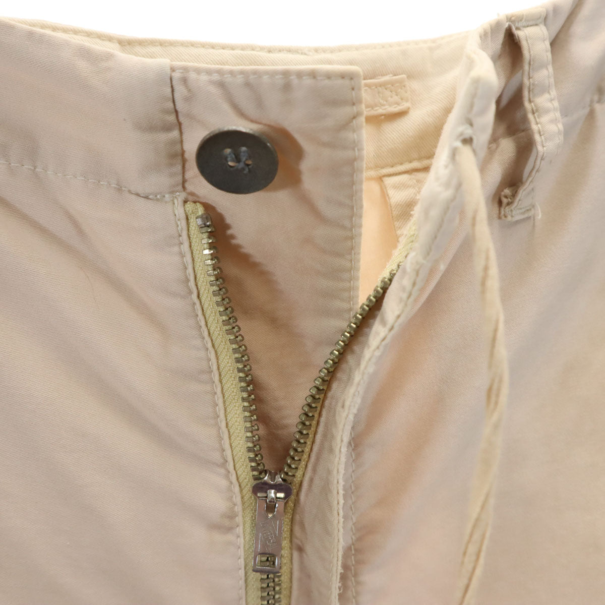 MIHARA YASUHIRO ミハラヤスヒロ 日本製 ペイント クロップドパンツ M ベージュ系 メンズ