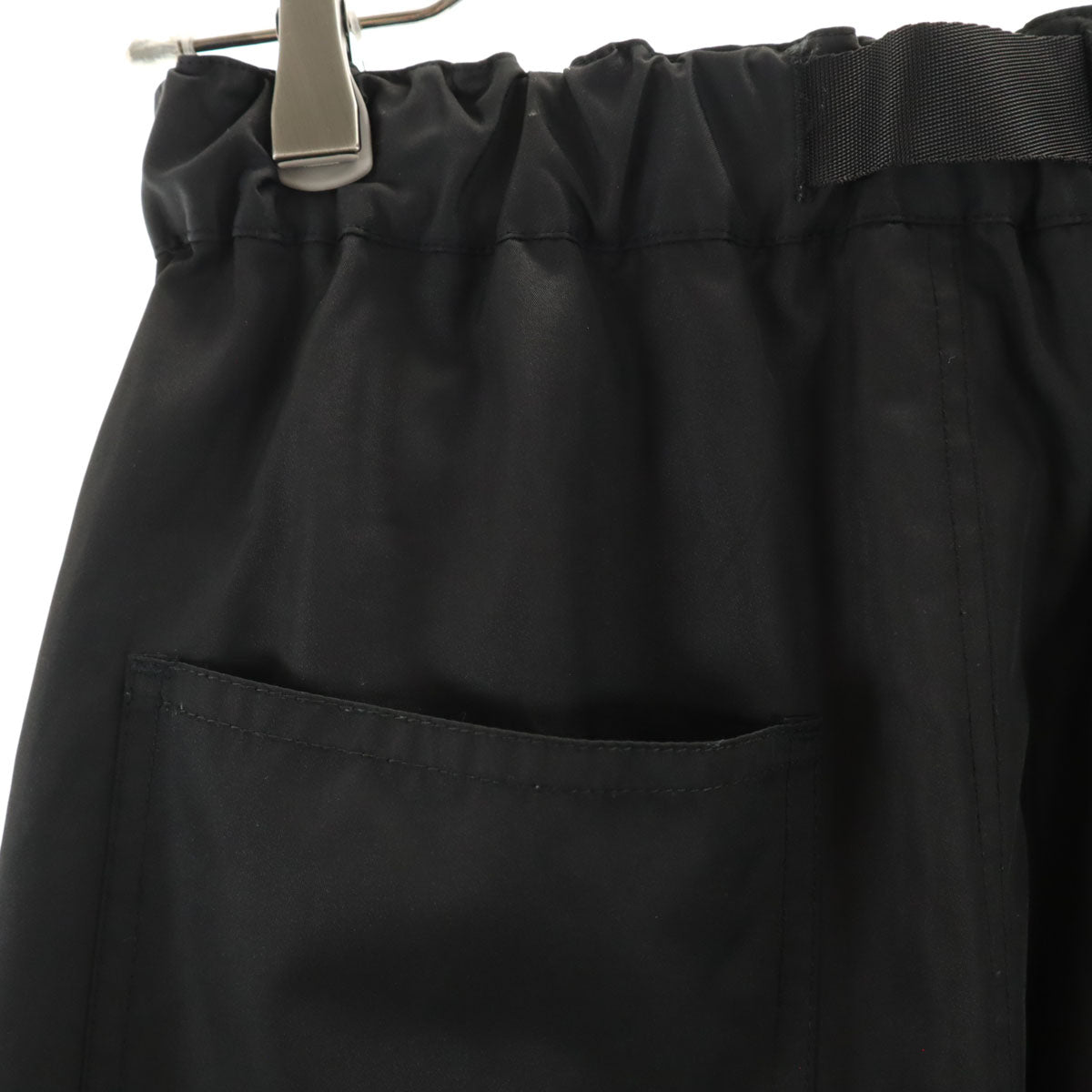 Candy Stripper キャンディーストリッパー ロング丈 ナイロン スカート S ブラック系 レディース