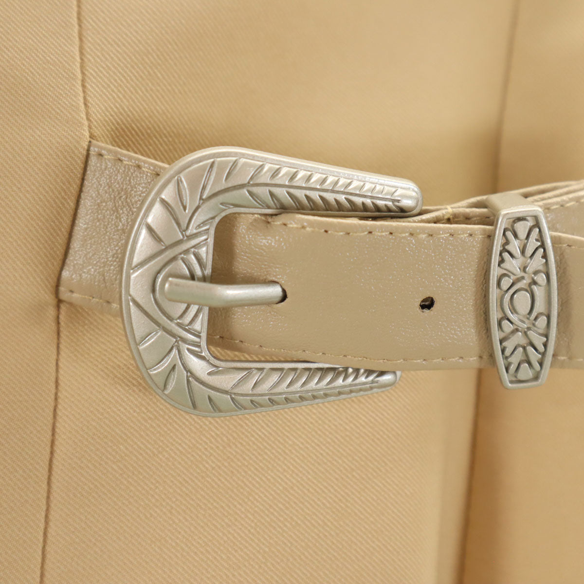 AMERI UNDRESSED アメリ ロング丈 スカート M ベージュ系 レディース