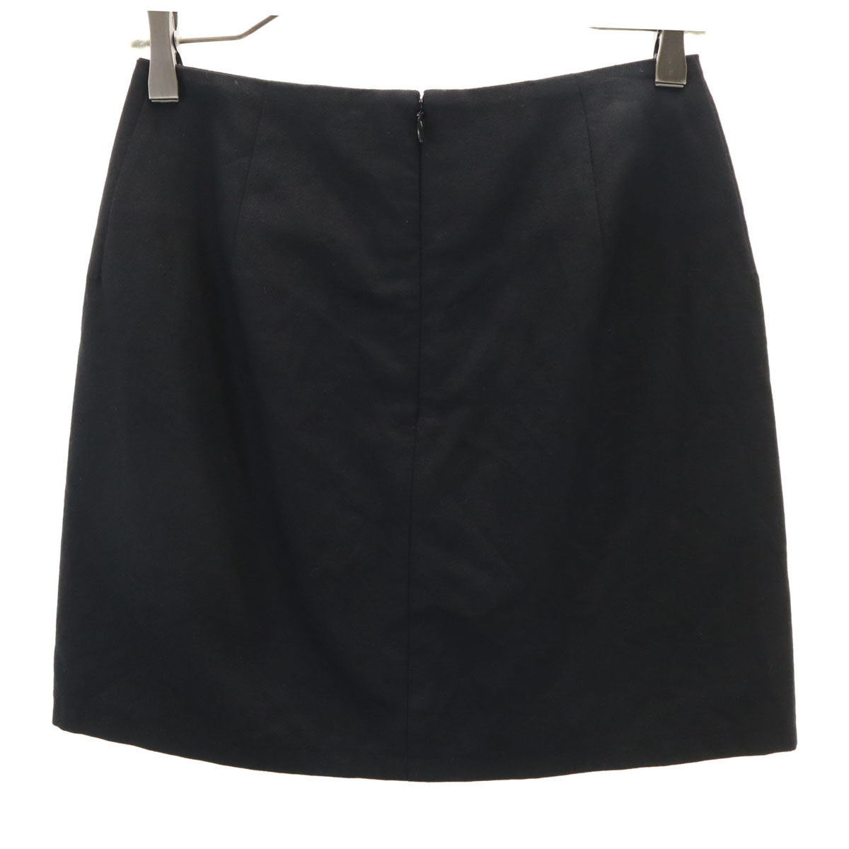 Yohji Yamamoto ヨウジヤマモト 日本製 ミニスカート 1 ブラック レディース