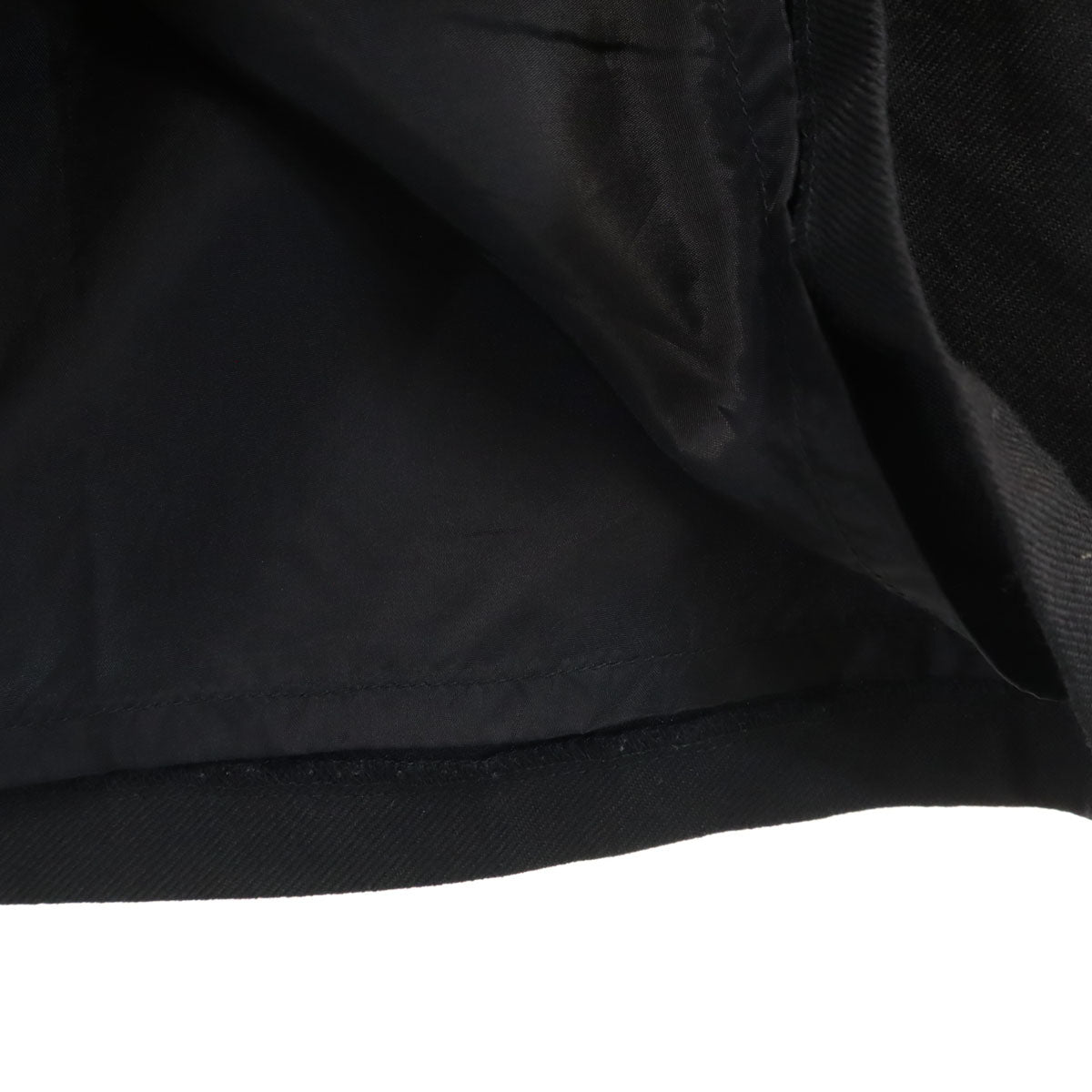 Yohji Yamamoto ヨウジヤマモト 日本製 ミニスカート 1 ブラック レディース