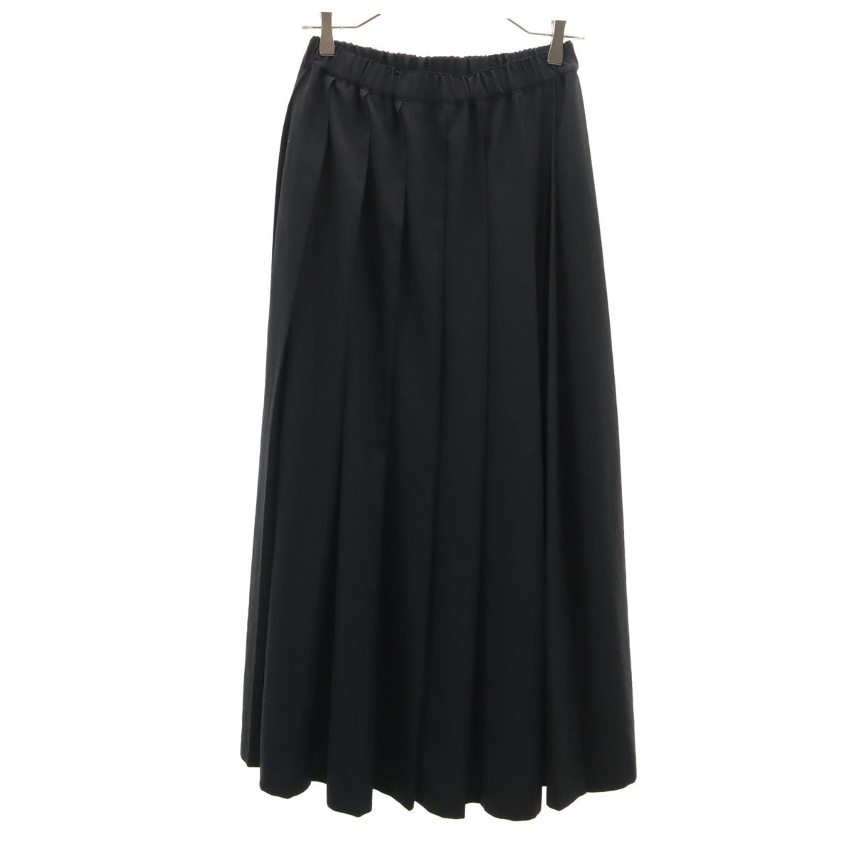 robe de chambre COMME des GARCONS ローブドシャンブルコムデギャルソン 1997年 日本製 ロング丈 プリーツスカート ブラック レディース