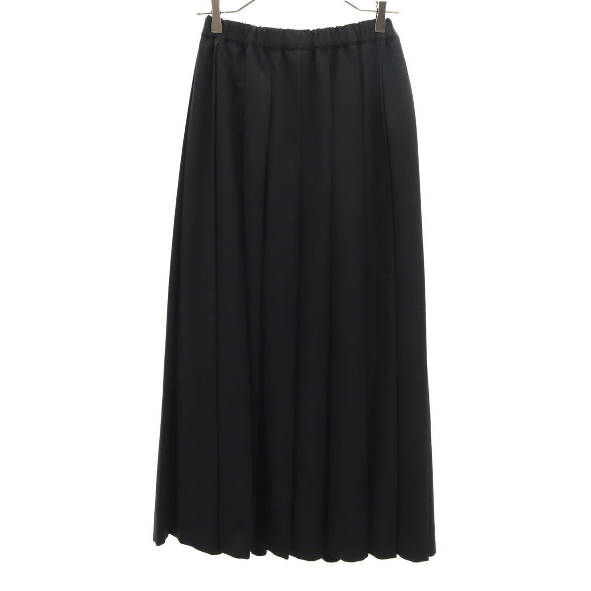 robe de chambre COMME des GARCONS ローブドシャンブルコムデギャルソン 1997年 日本製 ロング丈 プリーツスカート ブラック レディース