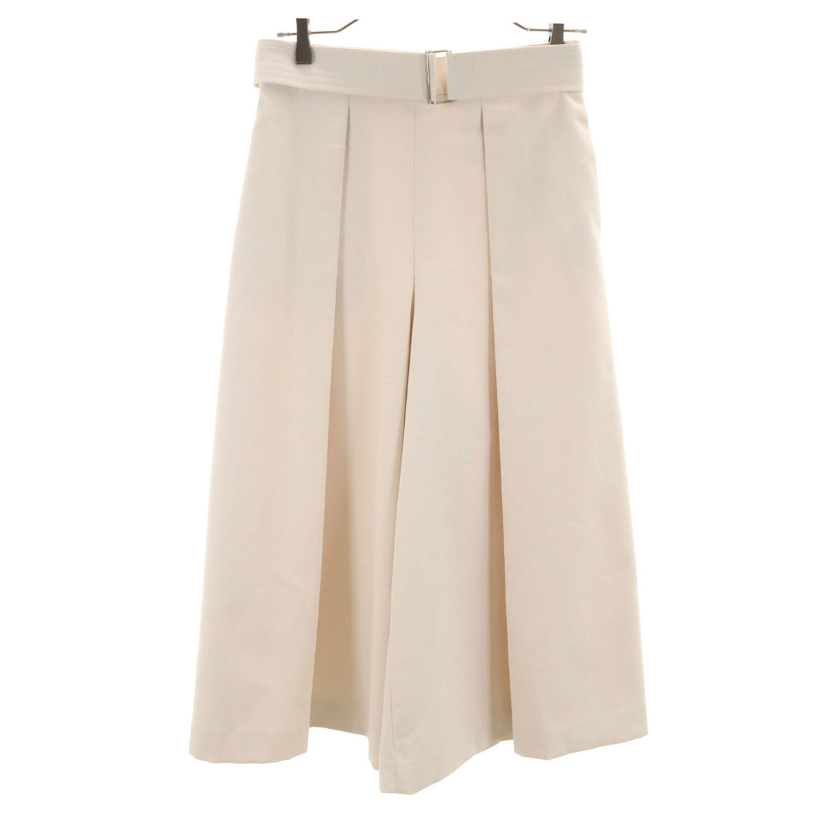 ANAYI アナイ 日本製 ガウチョパンツ 38 アイボリー レディース