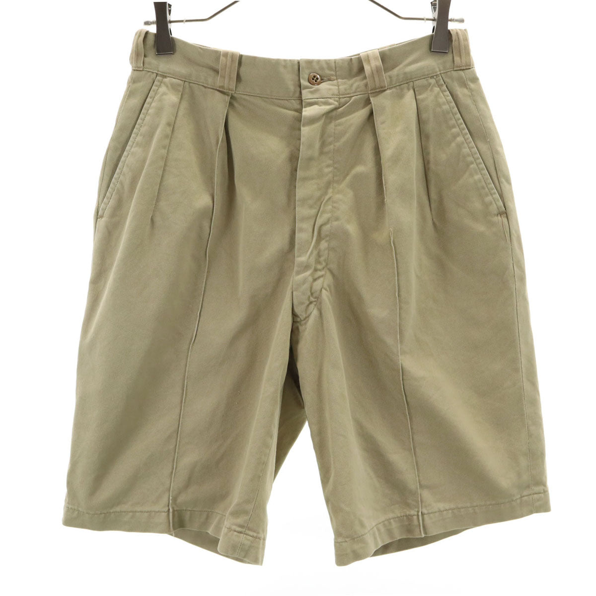 US ARMY アメリカ軍 50s カットオフ チノショートパンツ w30 カーキベージュ メンズ