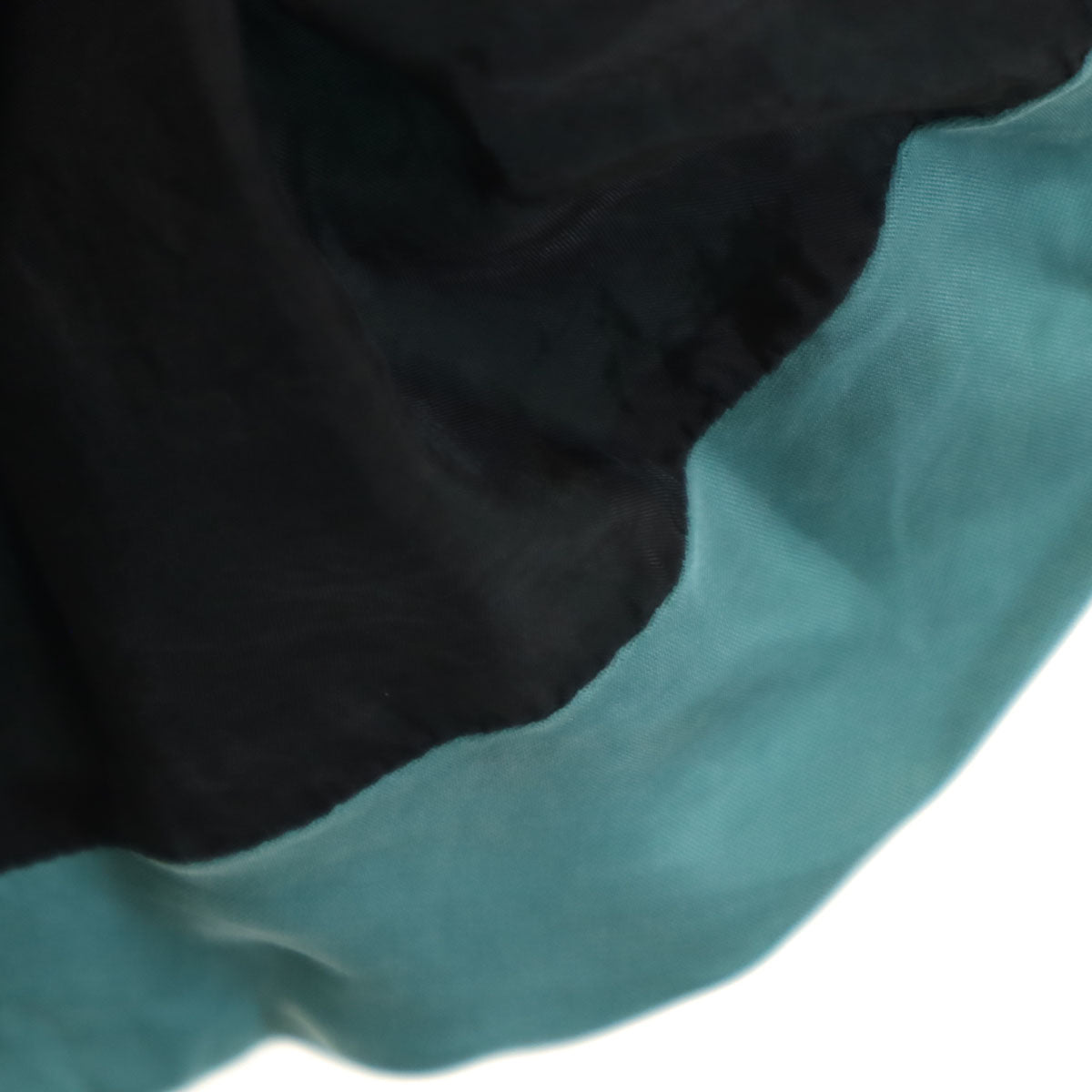 Emporio Armani エンポリオアルマーニ イタリア製 ミニ丈 バルーンスカート 36 ターコイズ レディース