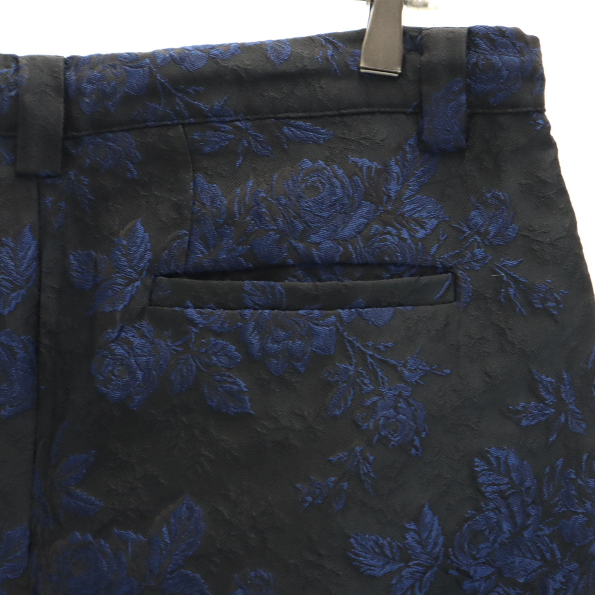 UNSELDs アンセルズ ローズ 刺繍 カーゴショートパンツ L ブラック メンズ