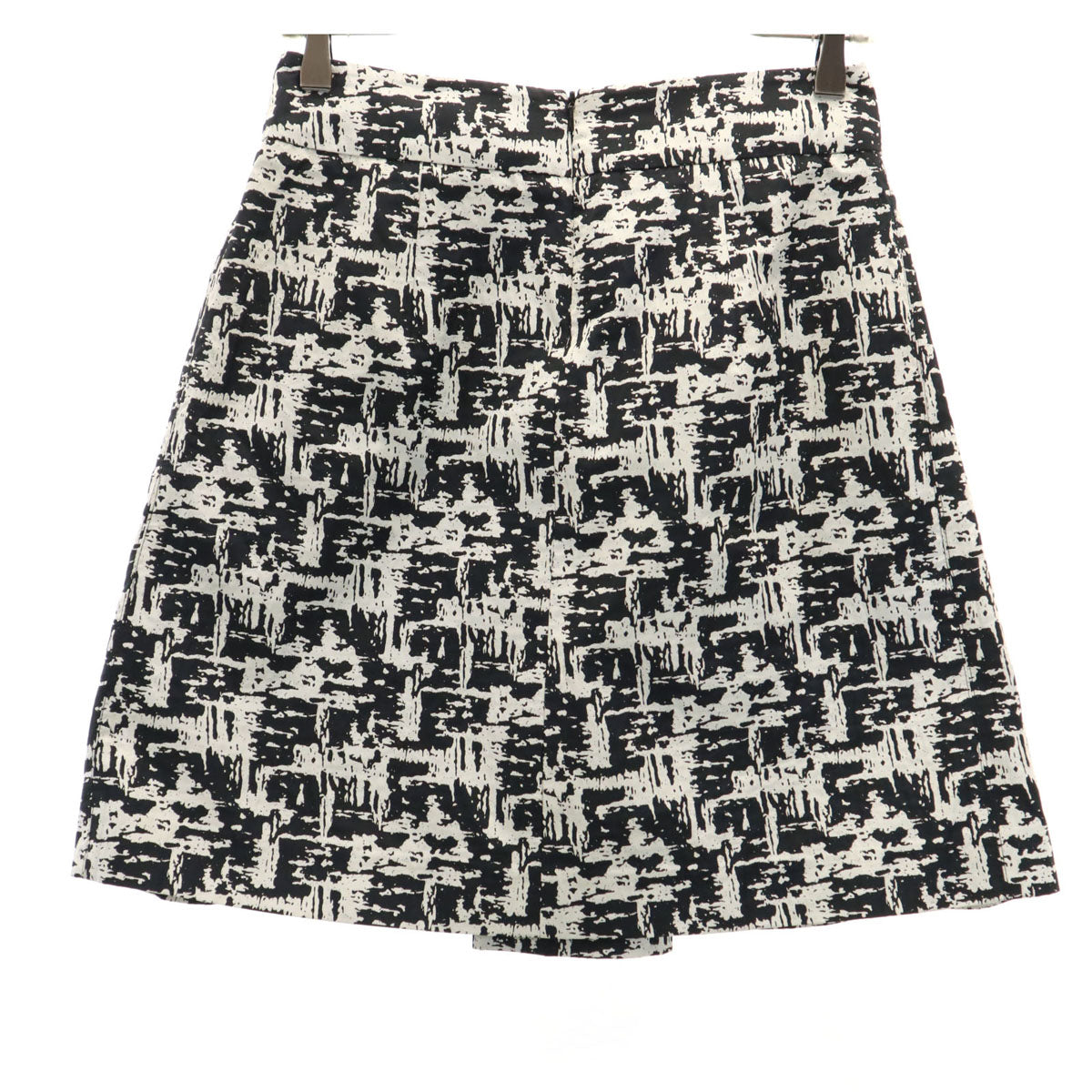 MAX MARA Weekend マックスマーラウィークエンド 総柄 ミディスカート 36 ブラック レディース
