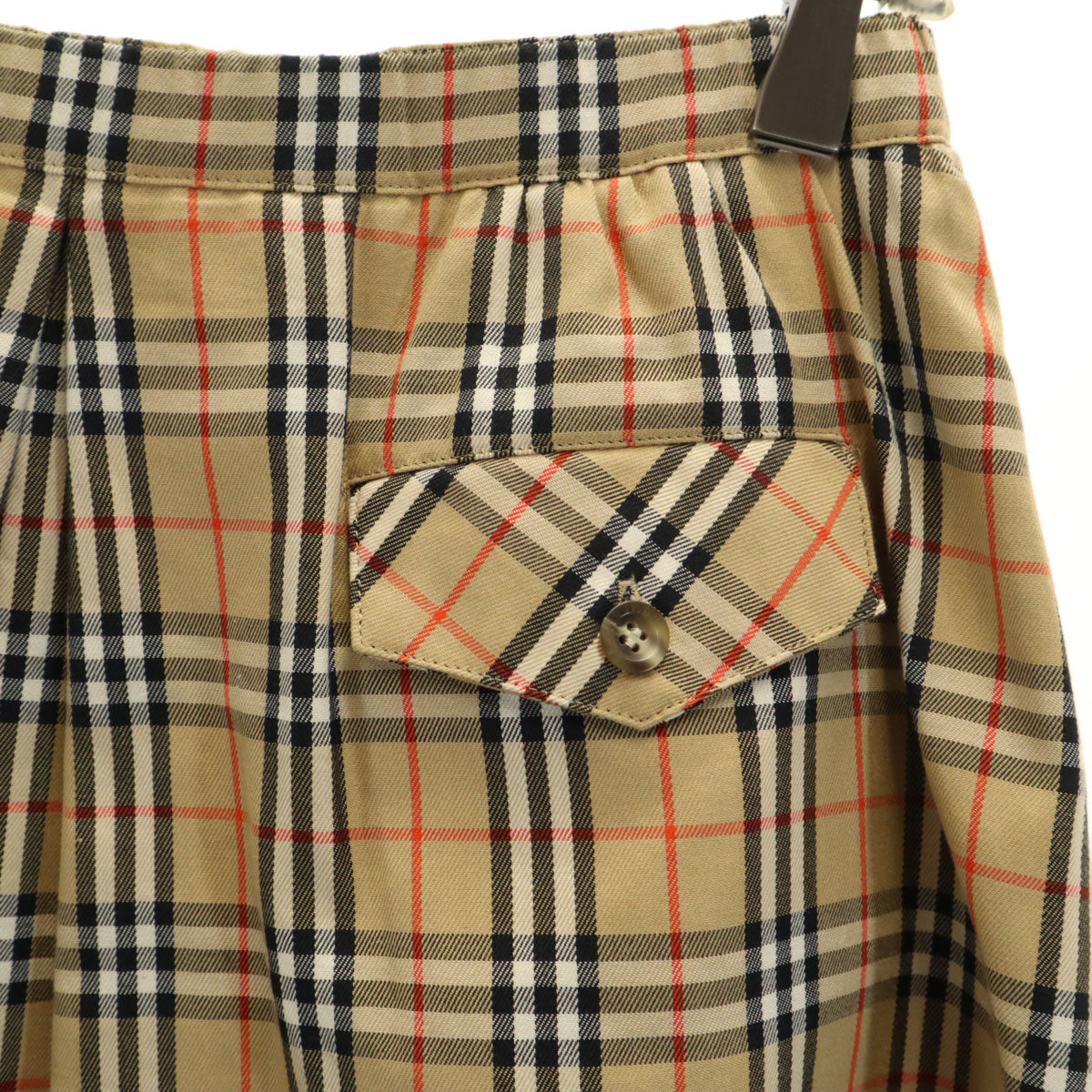 Burberrys バーバリーズ 90s オールド ノバチェック ミディスカート 160 ベージュ キッズ