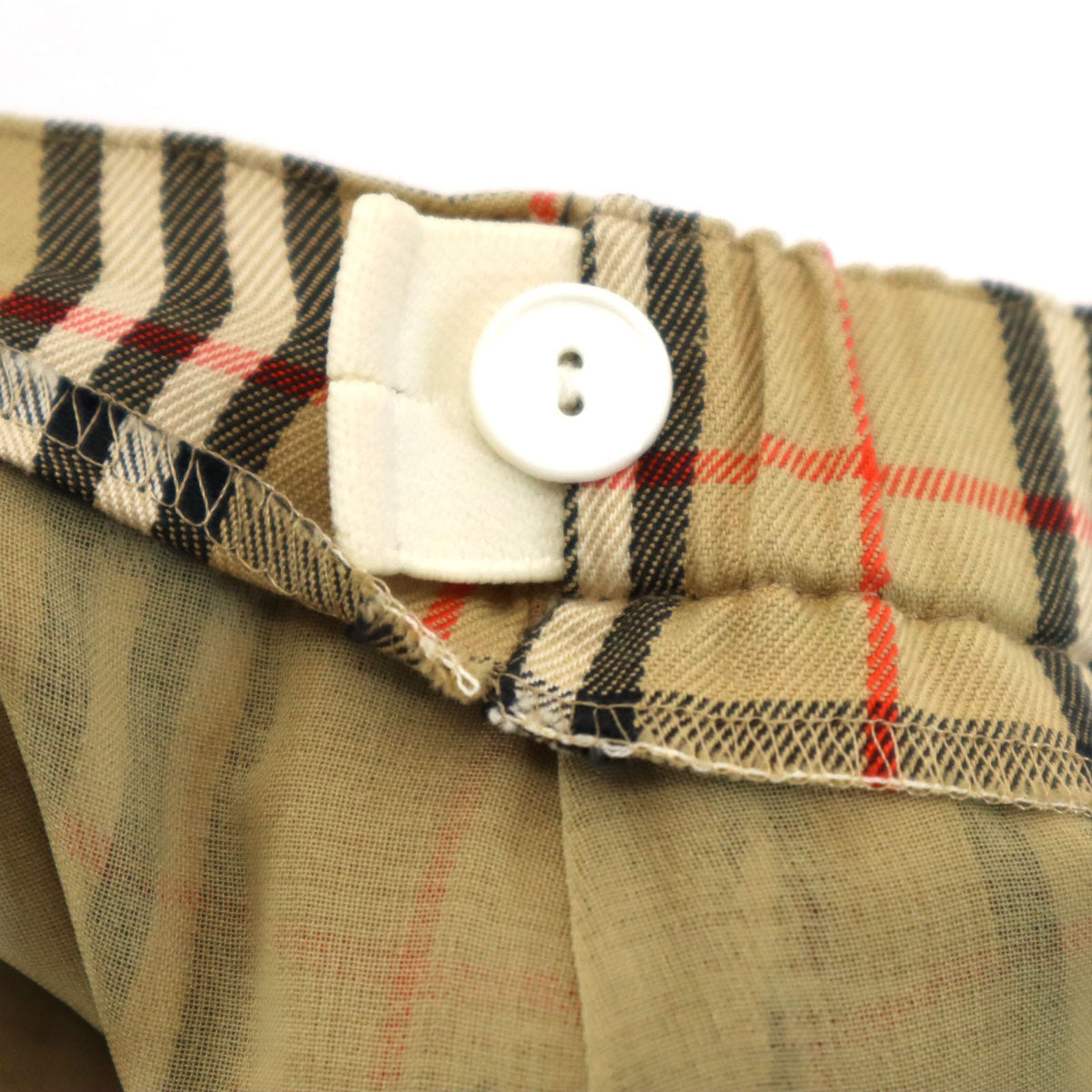 Burberrys バーバリーズ 90s オールド ノバチェック ミディスカート 160 ベージュ キッズ