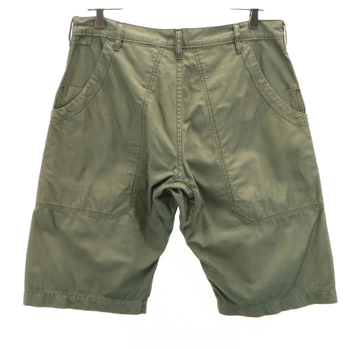 BRU NA BOINNE ブルーナボイン 日本製 ミリタリー ショートパンツ 1 カーキ メンズ