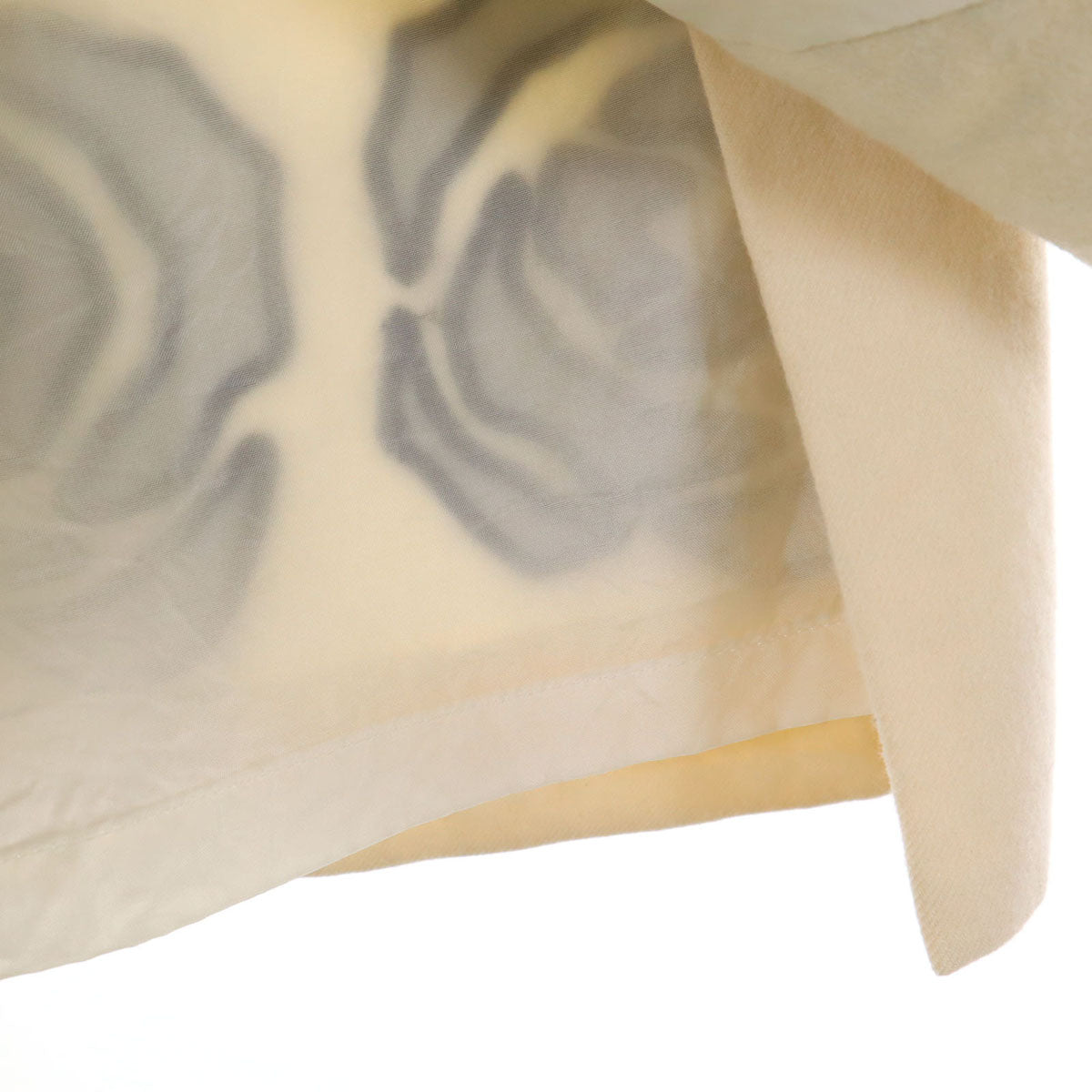 Christian Dior クリスチャンディオール 90s PRET-A-PORTER ウール オールド ミディ丈 スカート M オフホワイト レディース