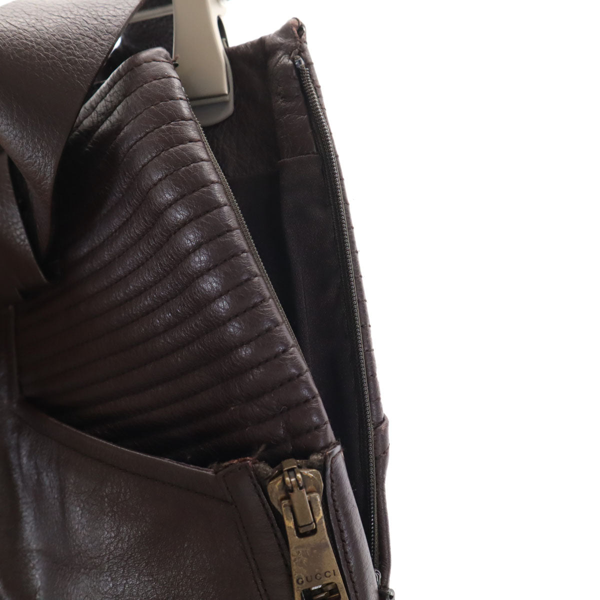 GUCCI グッチ イタリア製 ミディ丈 タイトスカート 38 ブラウン系 レディース