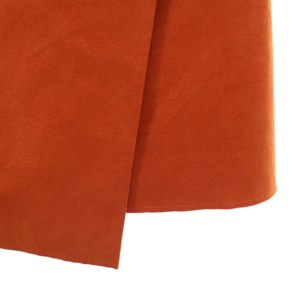 Givenchy ジバンシー 90s オールド ミモレ丈 巻きスカート 40 オレンジ系 レディース