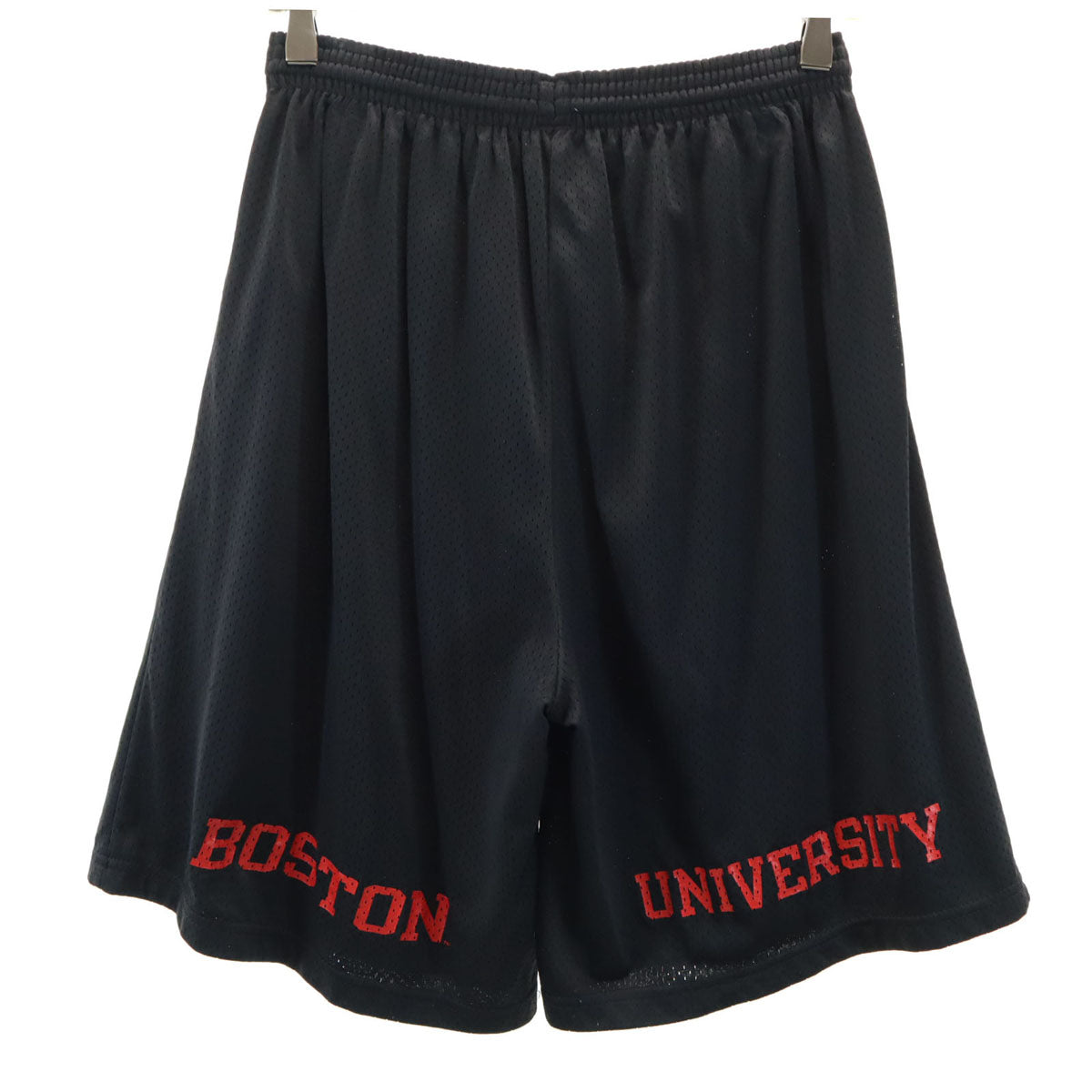 Champion チャンピオン 80s USA製 ヴィンテージ トリコタグ メッシュ ハーフパンツ L ブラック レディース