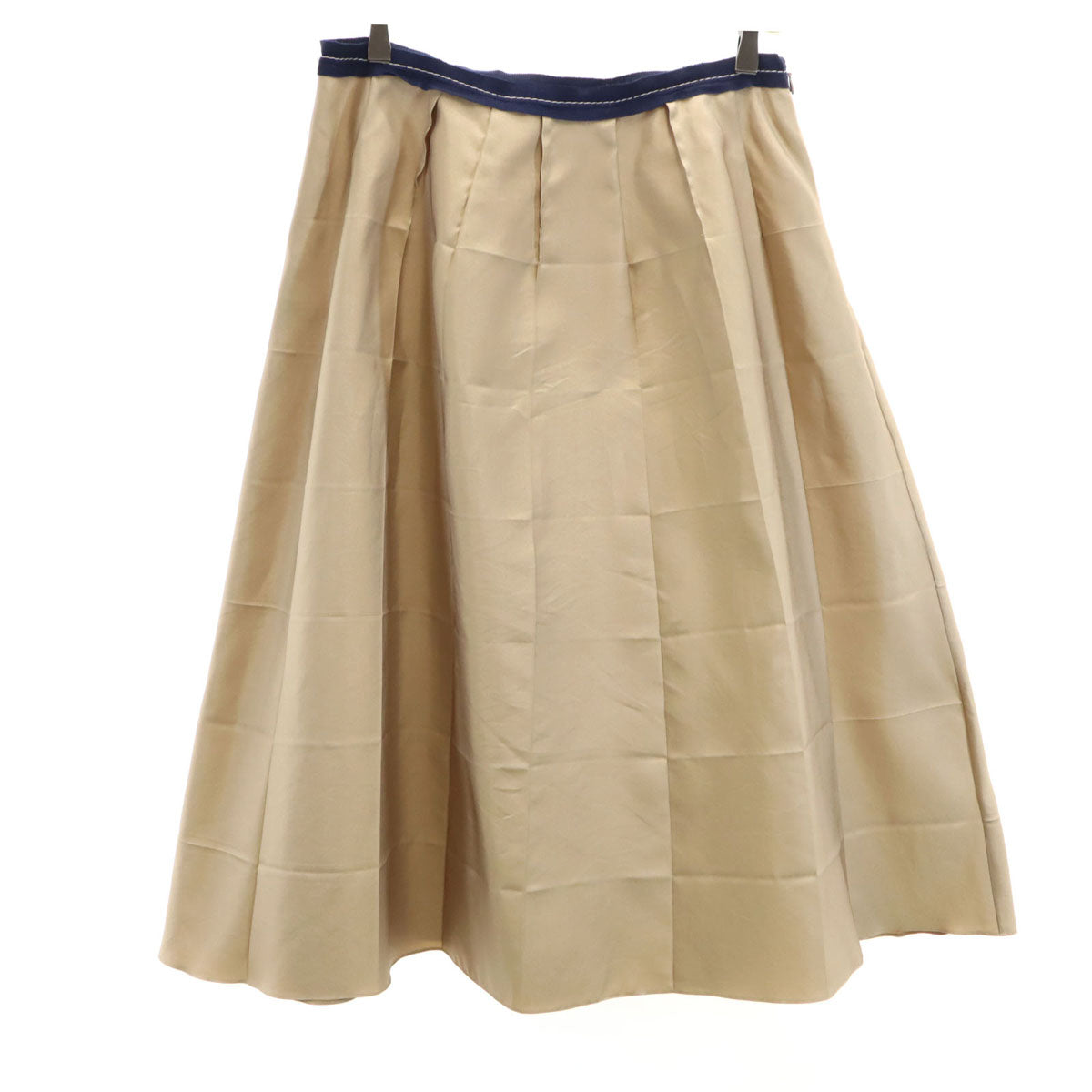 MARNI マルニ イタリア製 ミモレ丈 スカート 40 ベージュ レディース