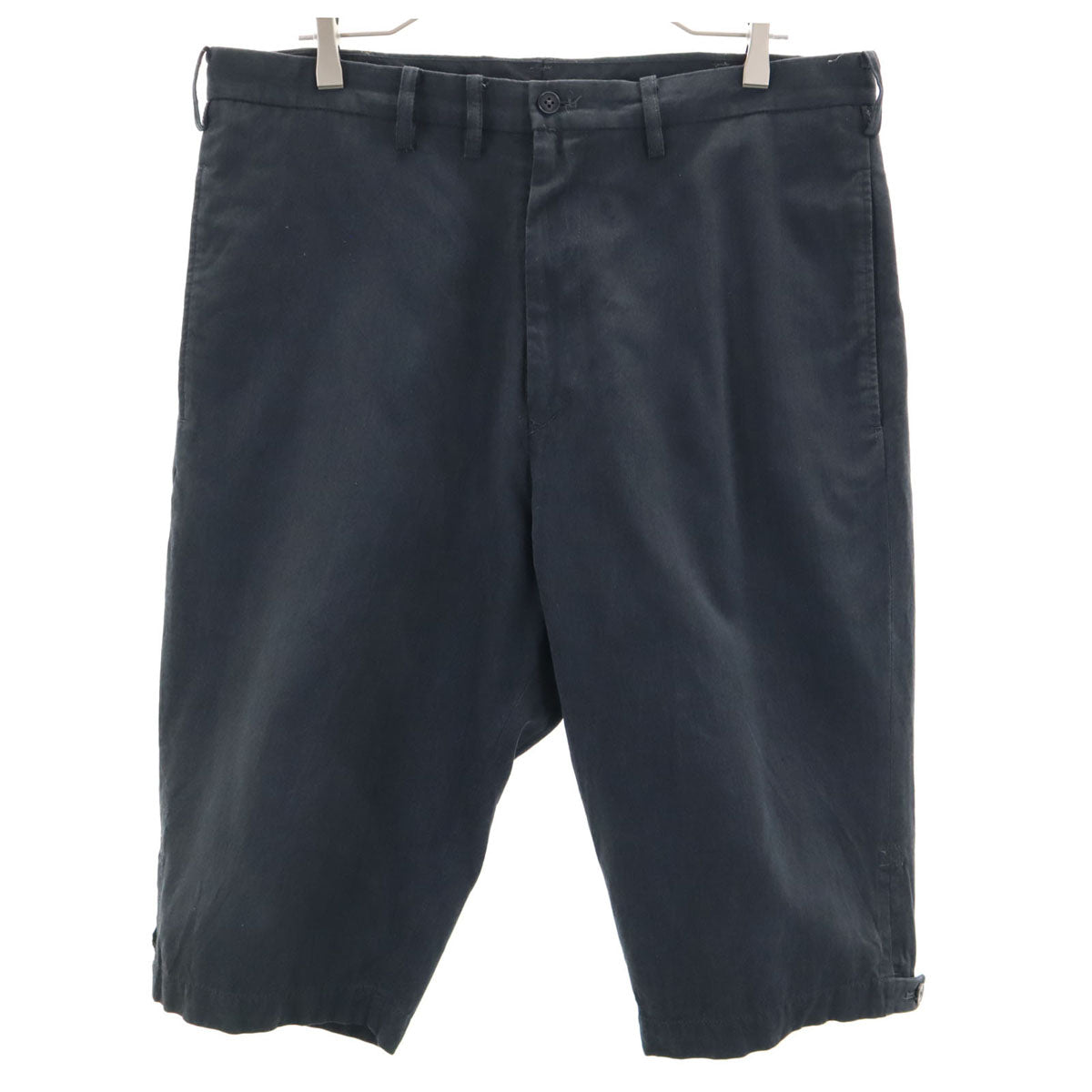 Yohji Yamamoto ヨウジヤマモト 日本製 ハーフパンツ 3 チャコールグレー メンズ