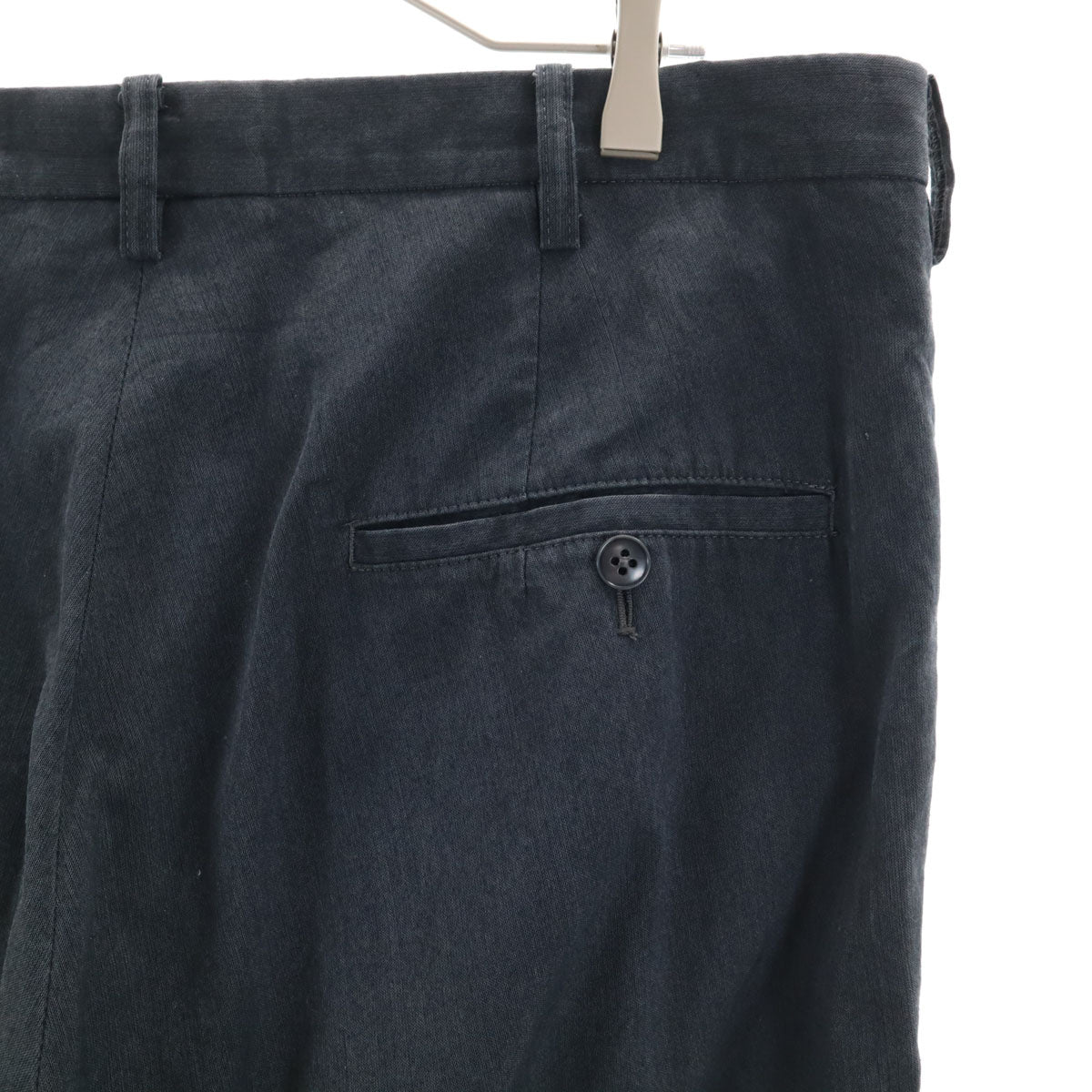 Yohji Yamamoto ヨウジヤマモト 日本製 ハーフパンツ 3 チャコールグレー メンズ