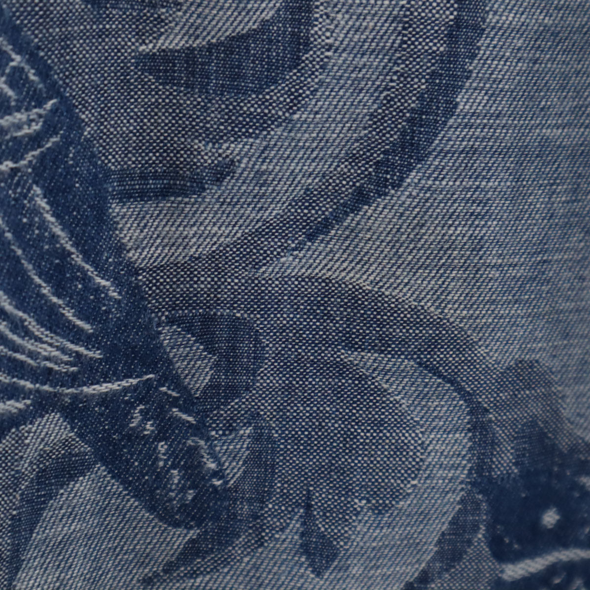 45R フォーティファイブアール 日本製 総柄 ミモレ丈 スカート 3 ネイビー レディース