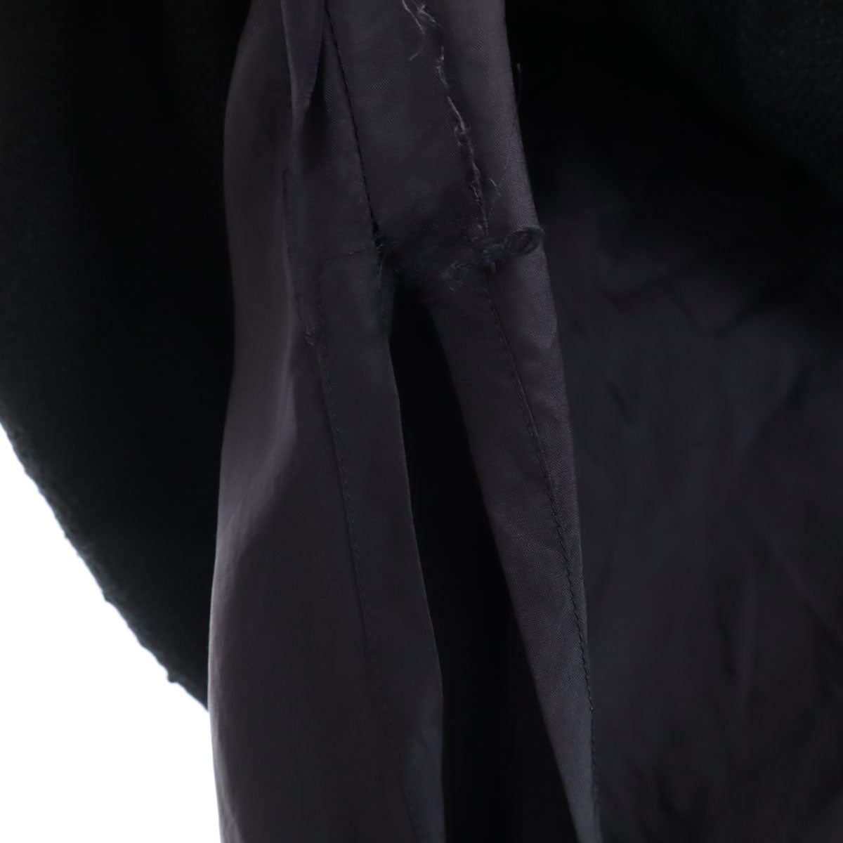 Christian Dior PRET-A-PORTER クリスチャンディオール プレタポルテ 90s オールド ツイード 膝丈スカート LL ブラック レディース