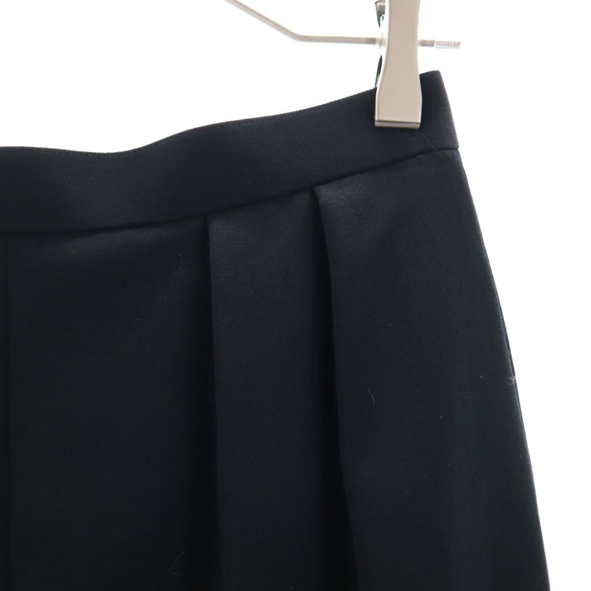 Christian Dior クリスチャンディオール 90s ウール オールド ミモレ丈 スカート L 黒 レディース