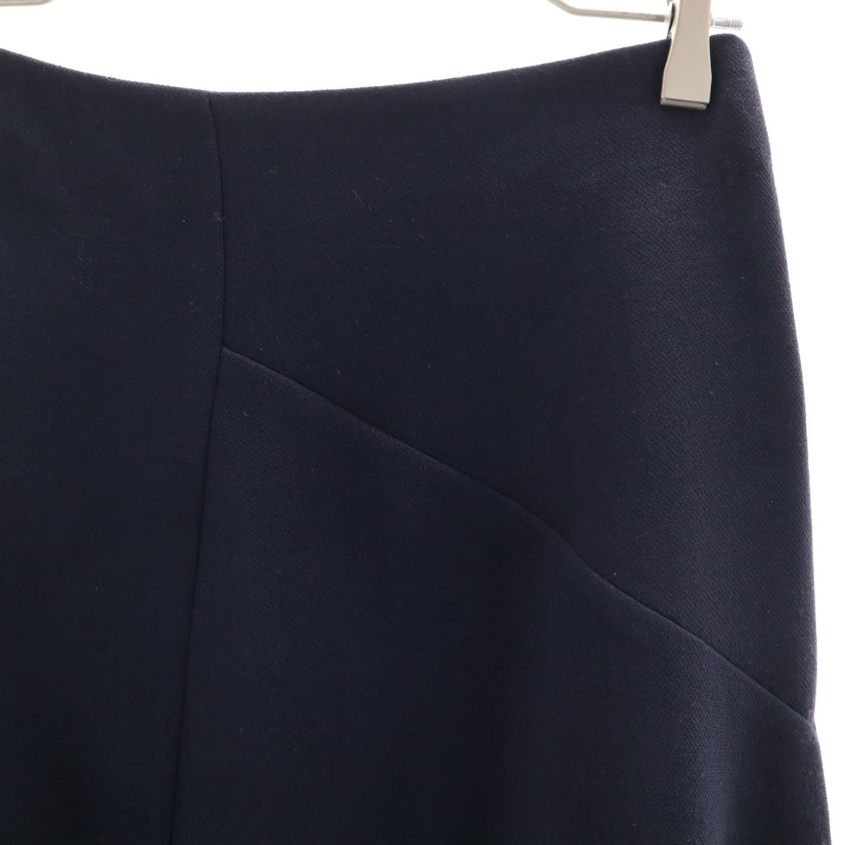 MARNI マルニ イタリア製 ウール ミモレ丈 フレアスカート 38 ネイビー レディース