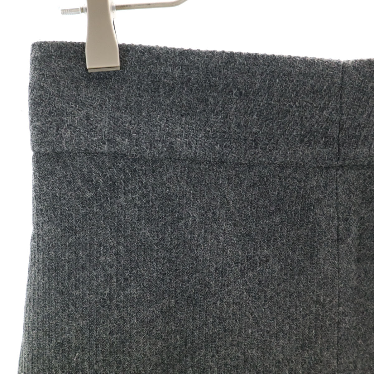 JIL SANDER ジルサンダー イタリア製 膝丈スカート 34 チャコールグレー レディース