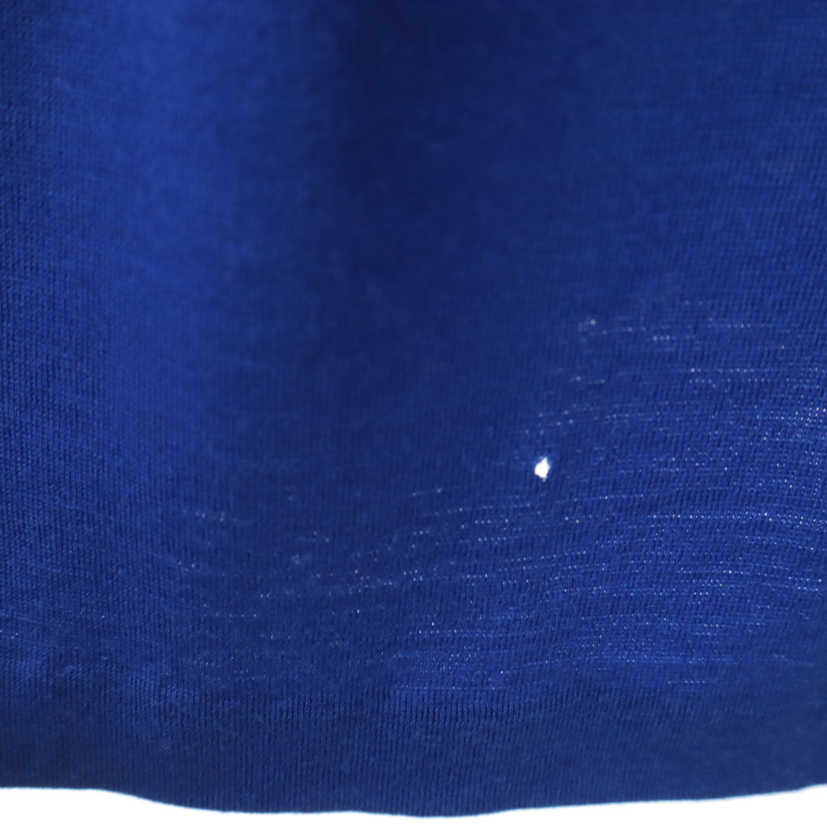 YVES SAINT LAURENT イヴサンローラン 90s オールド ミモレ丈 天竺 フレアスカート 9号 ブルー レディース