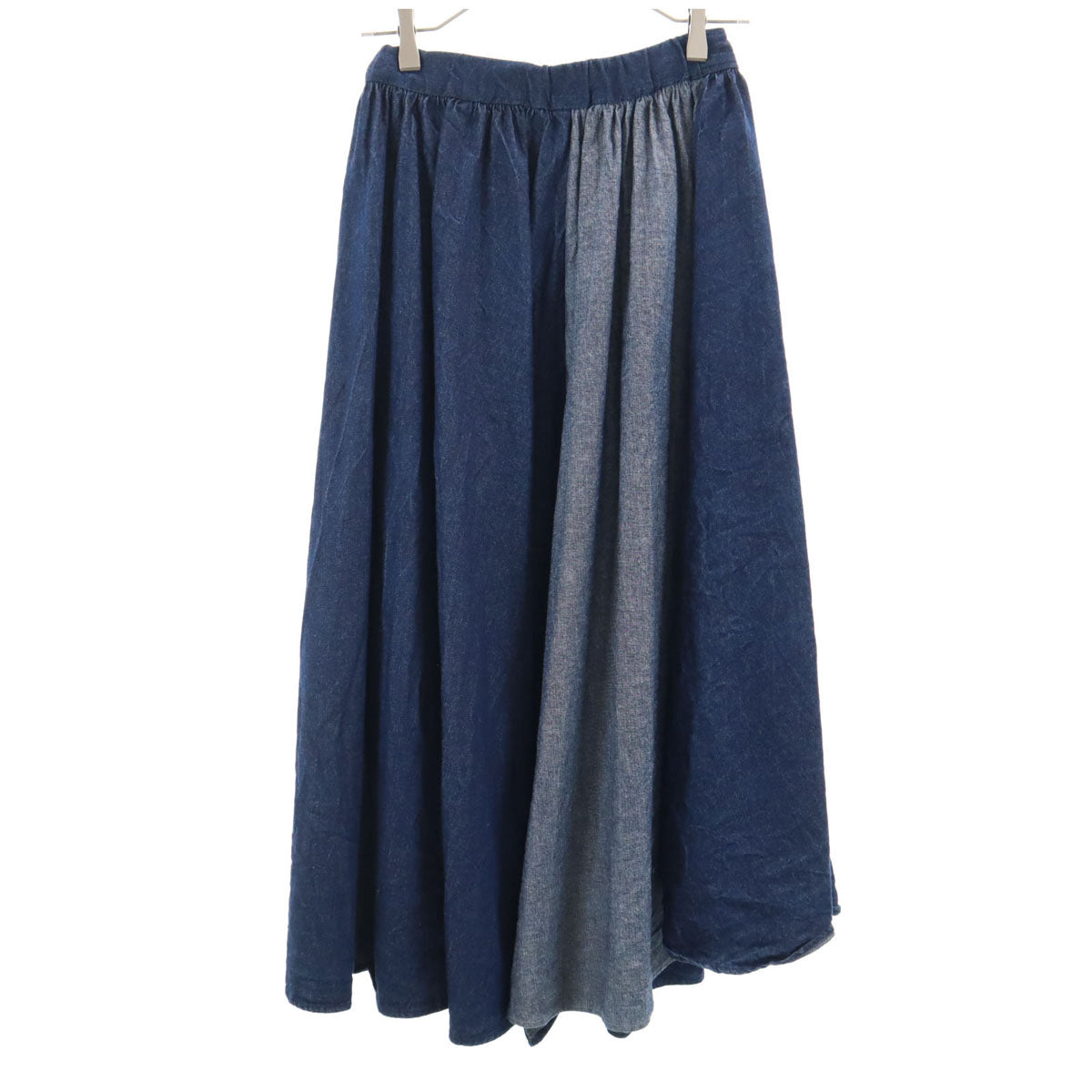 AMERI UNDRESSED アメリ ロング丈 デニムスカート S インディゴ レディース