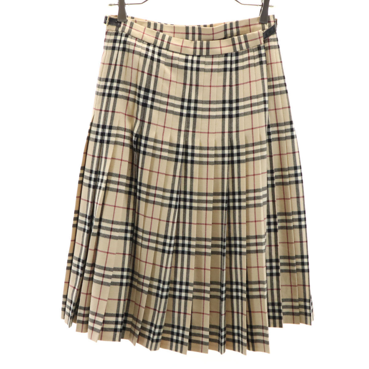 BURBERRY LONDON バーバリーロンドン ノバチェック柄 ミモレ丈