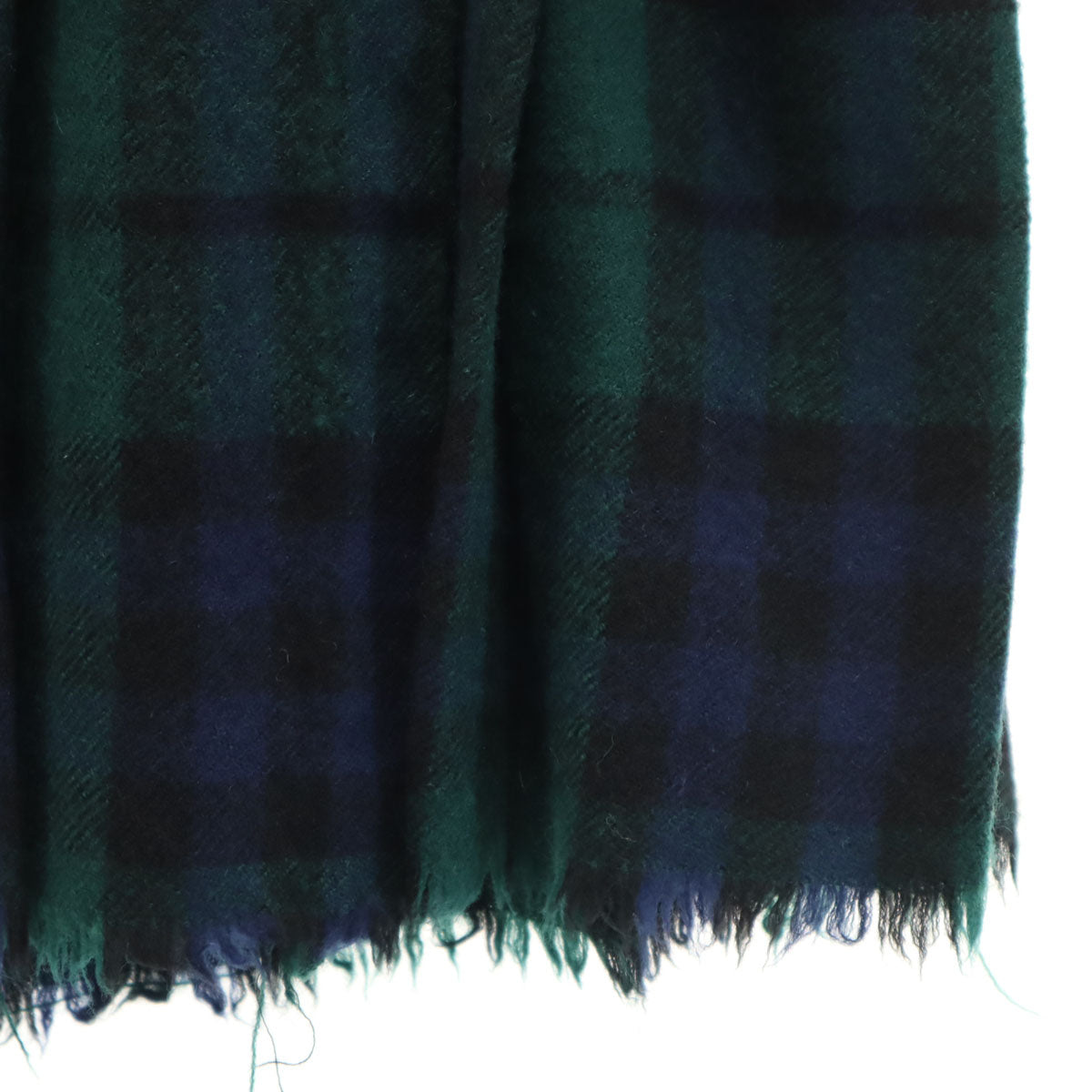 JUNYA WATANABE COMME des GARCONS MAN ジュンヤワタナベコムデギャルソンマン 00s 2004年 日本製 チェック柄 ミニ丈 ラップスカート S グリーン レディース