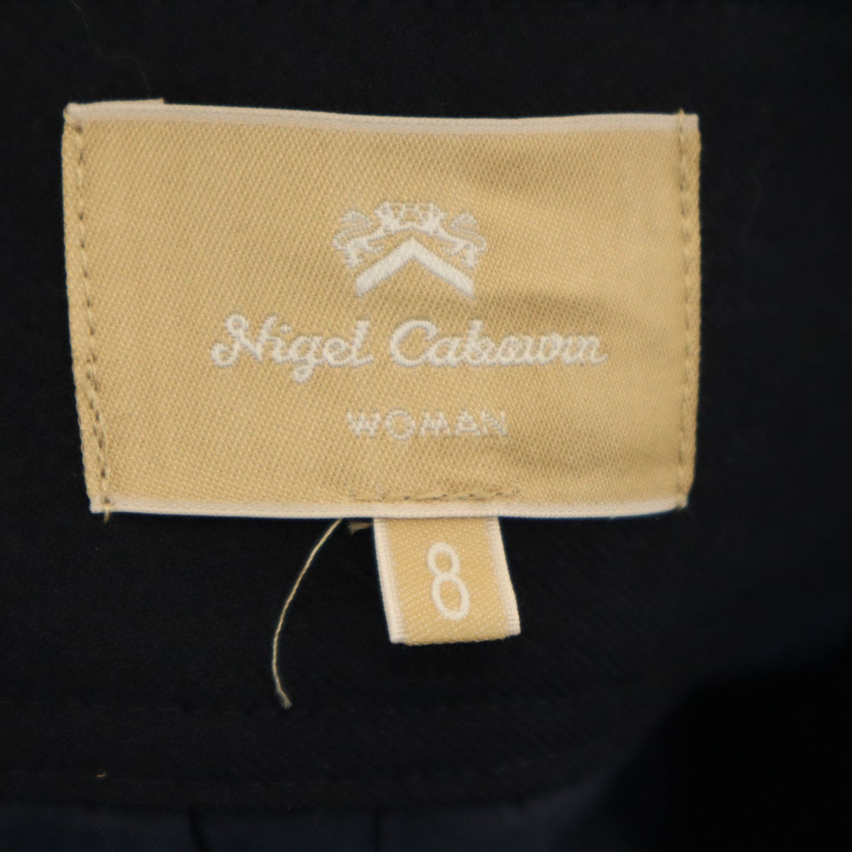 Nigel Cabourn ナイジェルケーボン ロングスカート 8 ブラック系 レディース