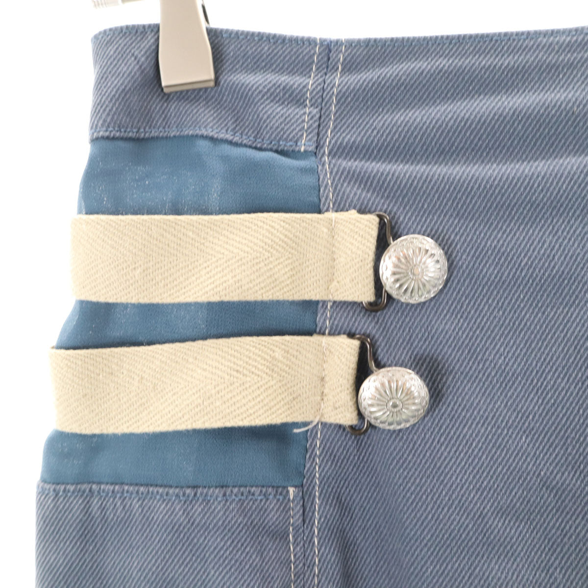 AMERI UNDRESSED アメリ ロング丈 タイトスカート S チャコールグレー レディース