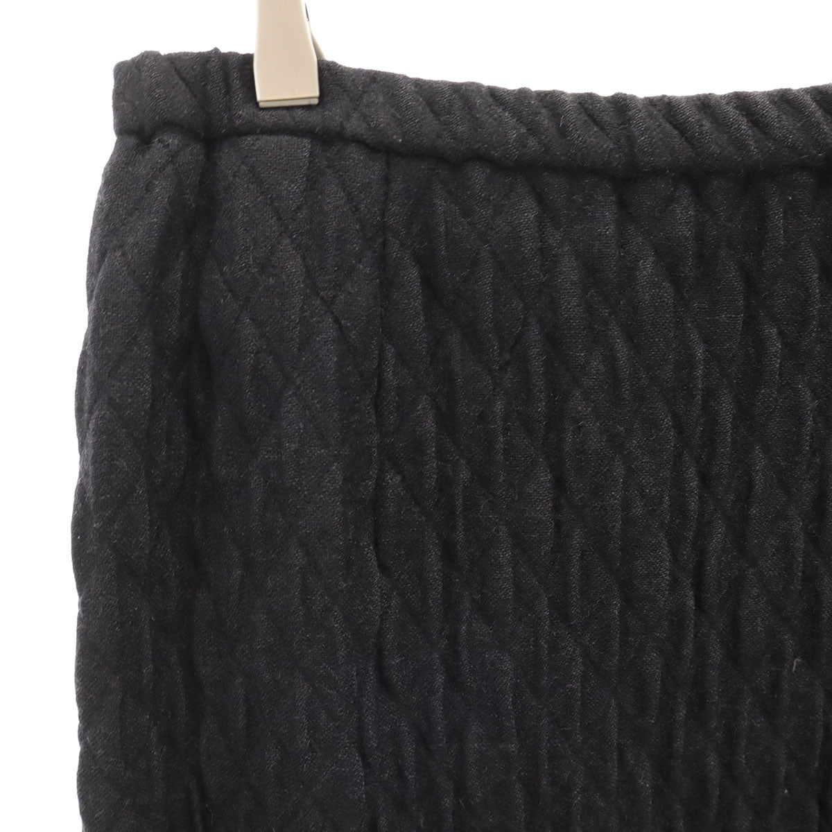 Leilian レリアン 日本製 ニット ロングスカート 11 ブラック レディース