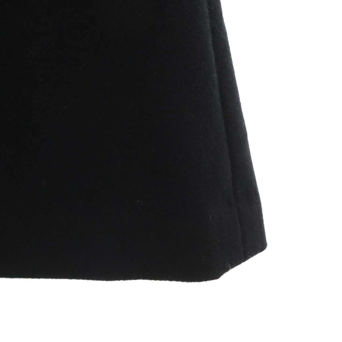 美品 courreges クレージュ ウール ミディスカート 40 ブラック レディース