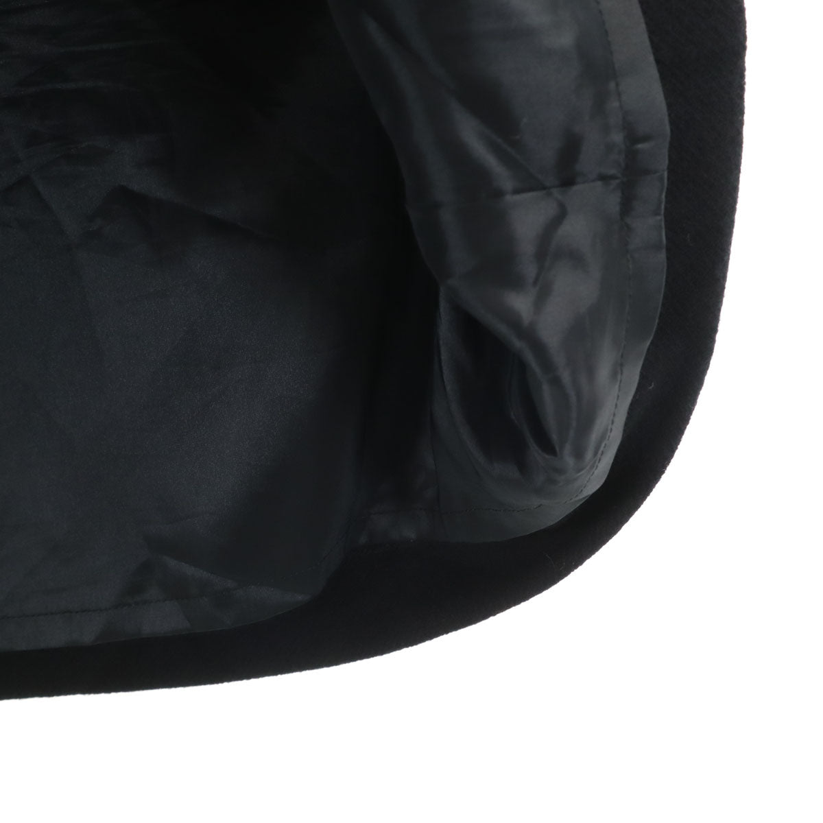 美品 courreges クレージュ ウール ミディスカート 40 ブラック レディース