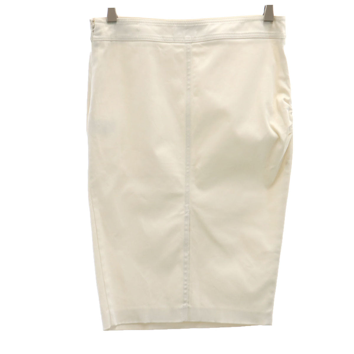 GUCCI グッチ イタリア製 ミモレ丈 タイトスカート 42 アイボリー レディース
