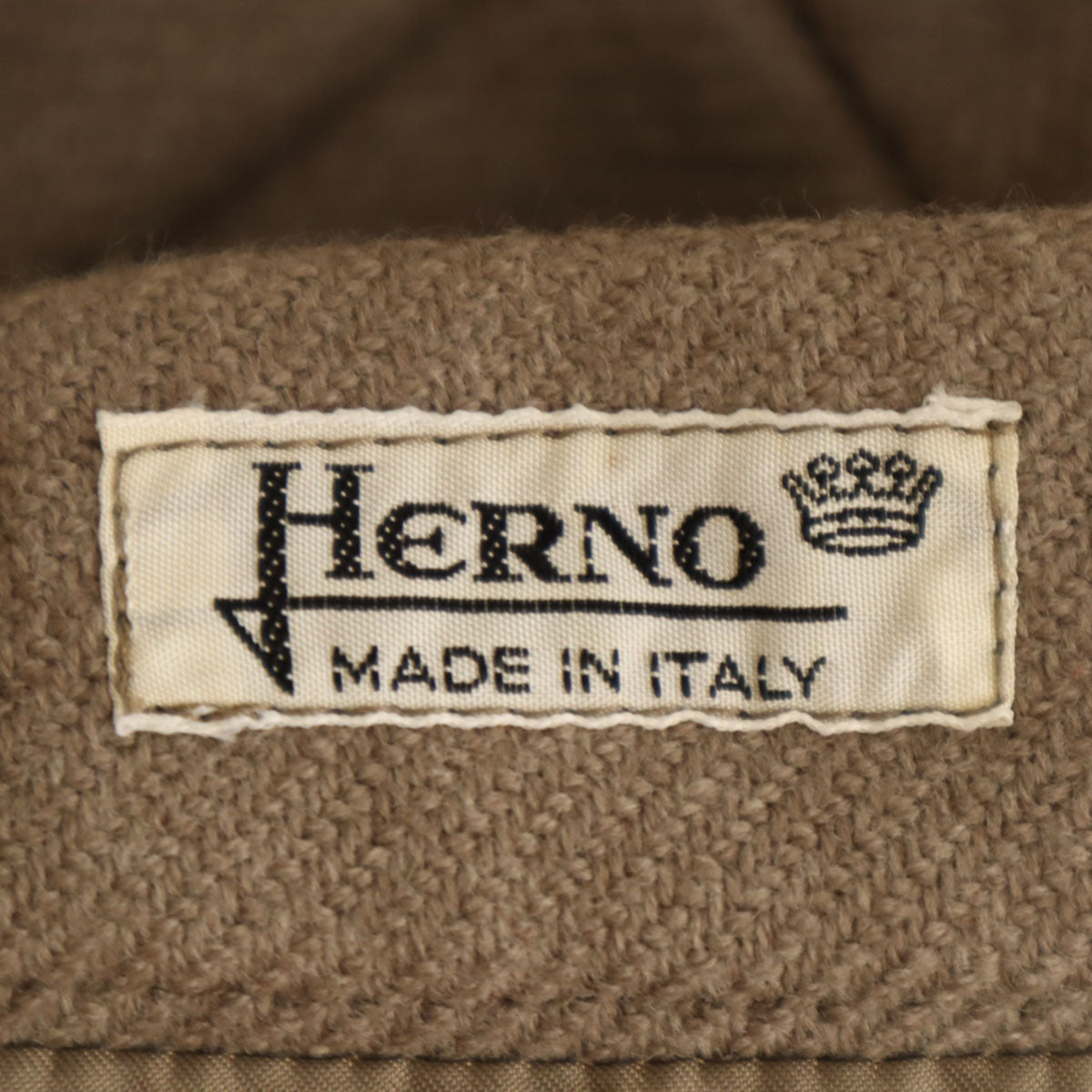 Herno ヘルノ イタリア製 ミモレ丈 タイトスカート 46 ベージュ系 レディース