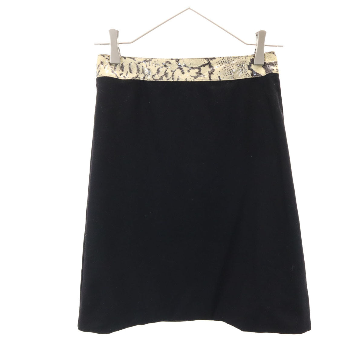 MAX&CO マックスアンドコー ミディスカート ブラック レディース