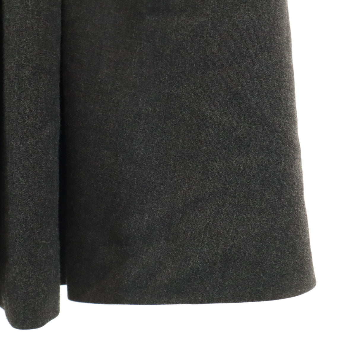 Emporio Armani エンポリオアルマーニ ミディ丈 プリーツスカート 36 グレー レディース